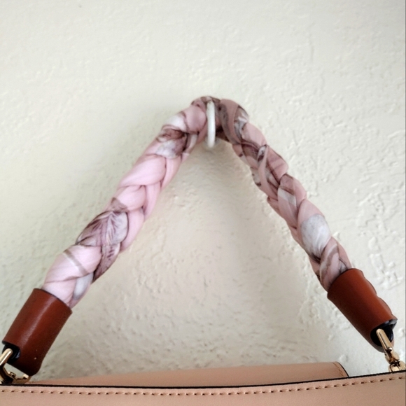 Charles & Keith Scarf Wrapped Handle Handbag - Picture 6 of 12